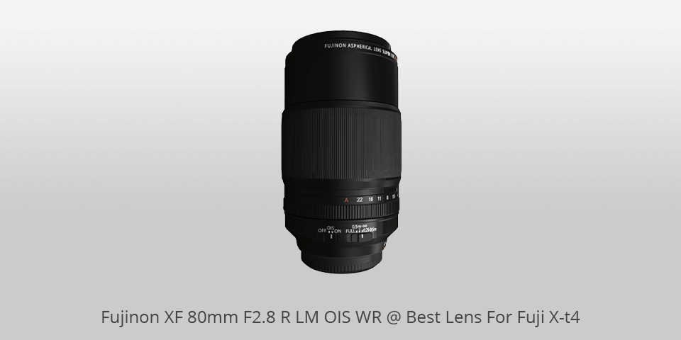 fujinon xf 80mmf2.8 r lm ois wr lenses for fuji xt4
