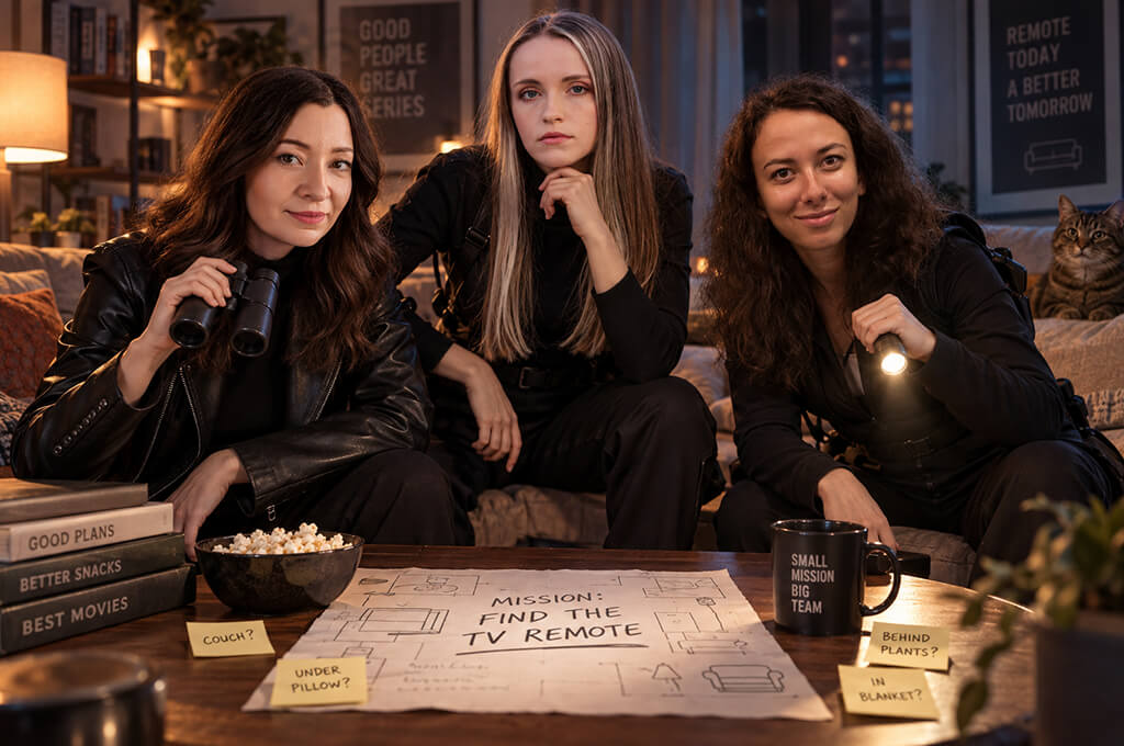 funny ai photo idea heist crew