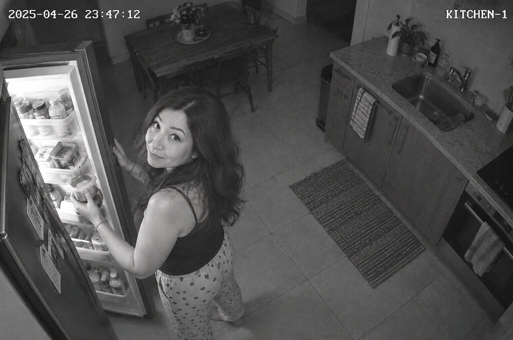 funny ai photo idea security camera