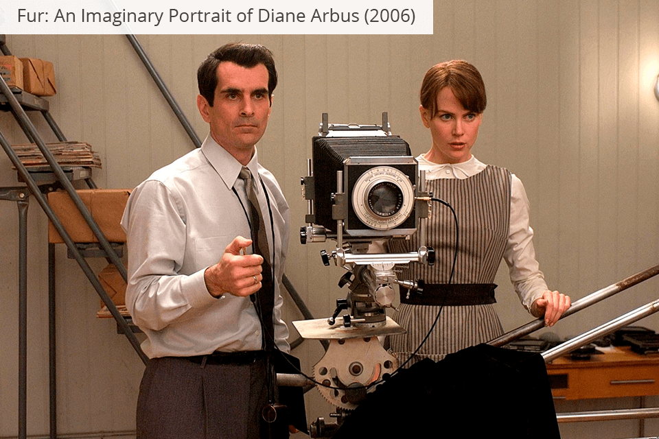 best movies about photography fur: an imaginary portrait of diane arbus