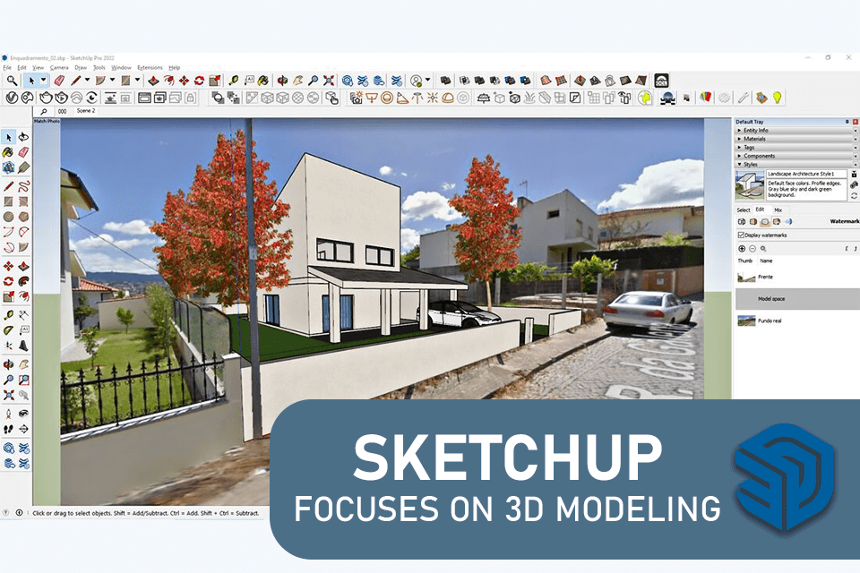 sketchup interface