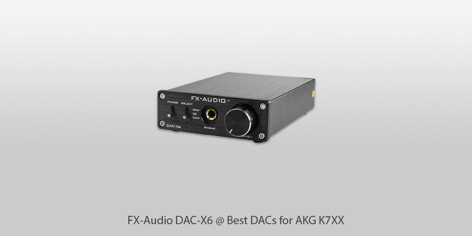 fx-audio dac-x6 dac for akg k7xx