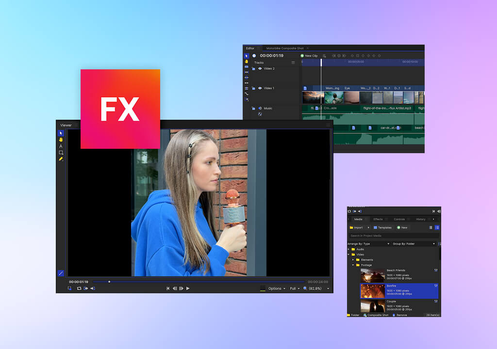 fxhome by artlist app like capcut