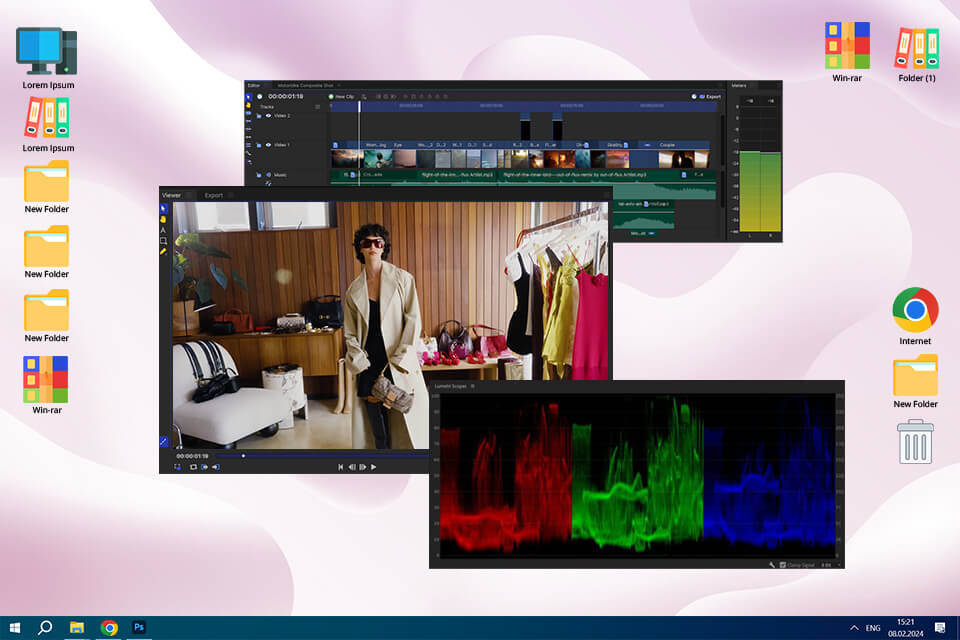 fxhome by artlist color grading software