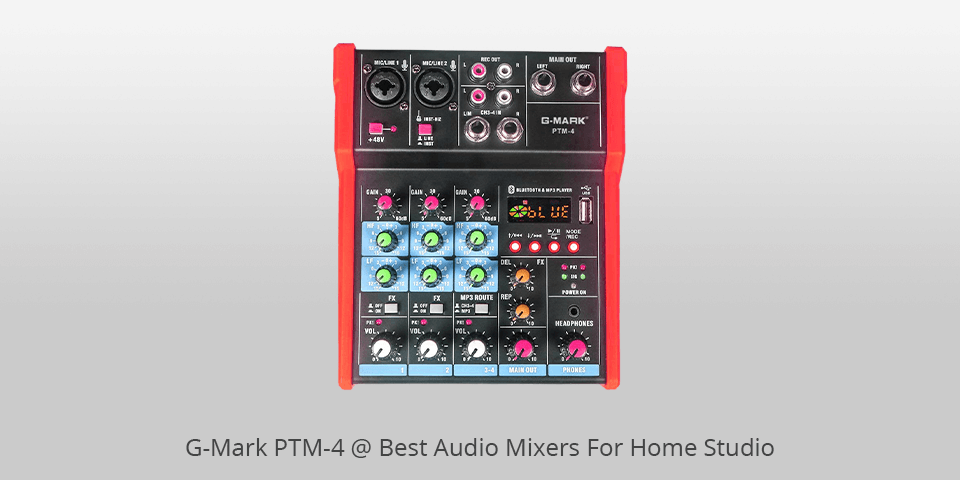 12 Best Audio Mixers For Home Studio in 2023