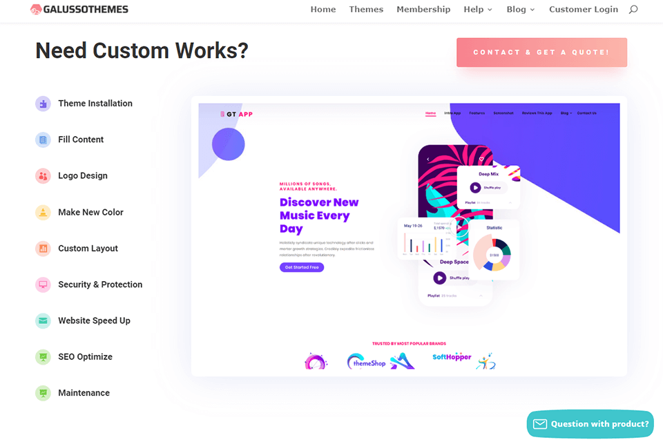 galussothemes customized themes