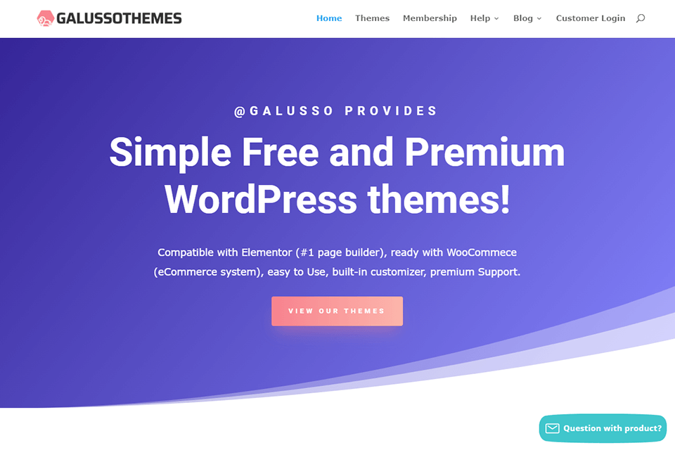 galussothemes interface