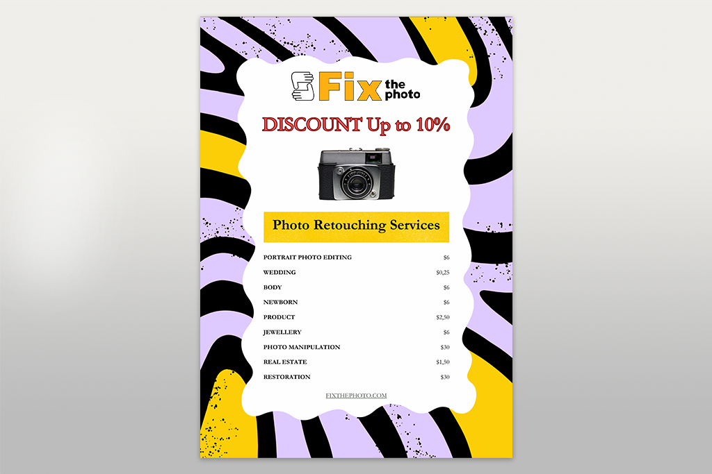 garamond font for flyer