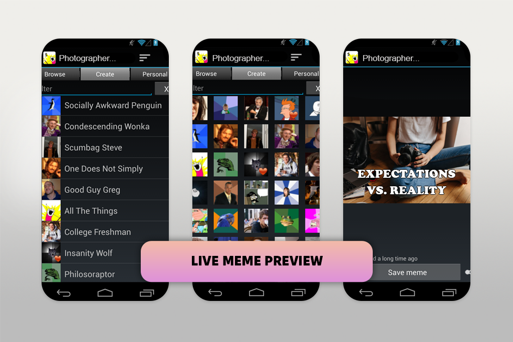 gatm meme generator app