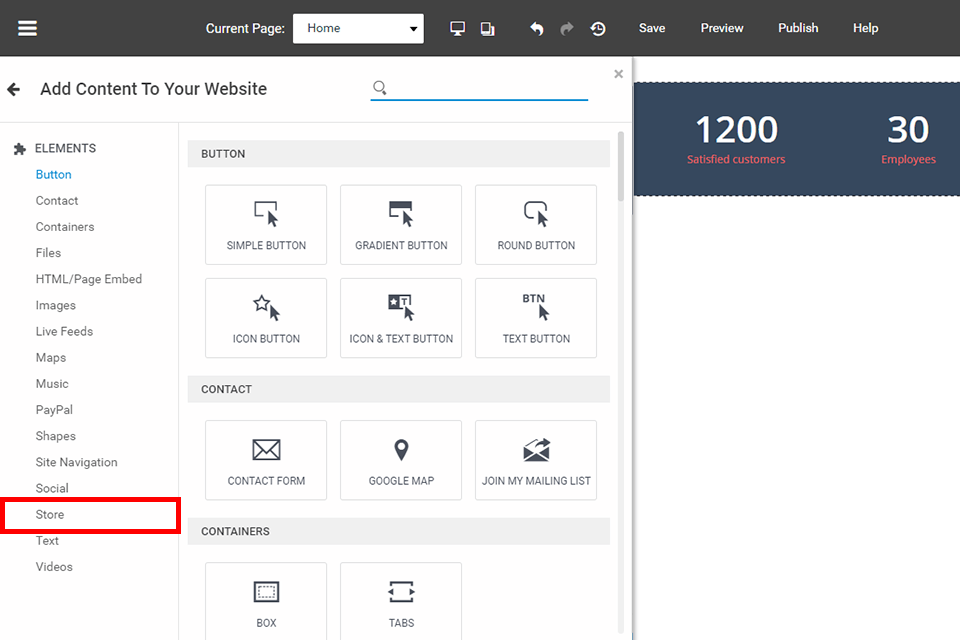 gator builder from hostgator to help start an online gear store