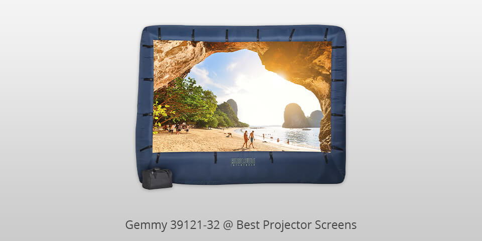 gemmy 39121-32 projector screen