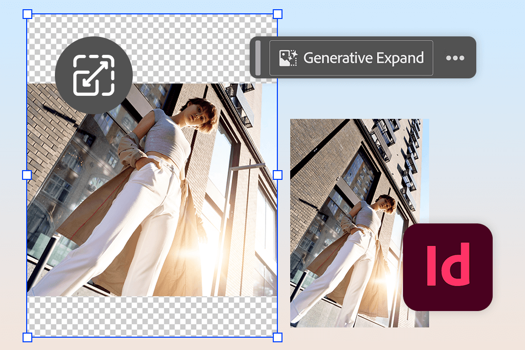 generative expand in indesign adobe creative cloud review