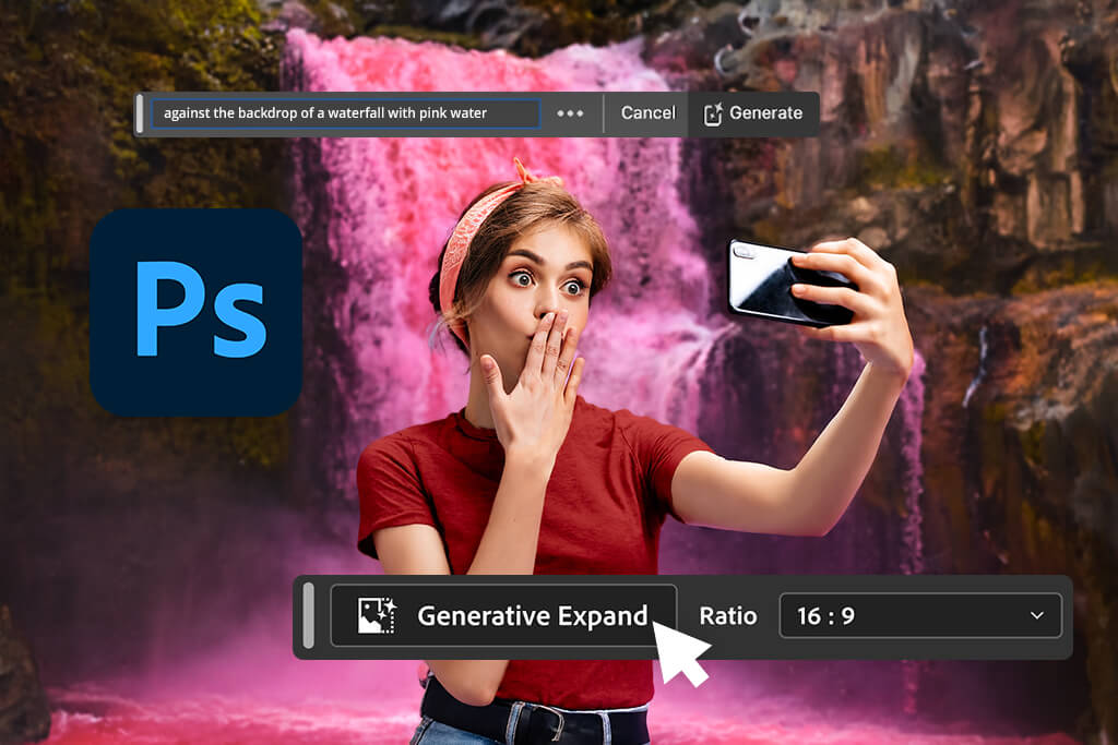 generative expand in photoshop adobe creative cloud review