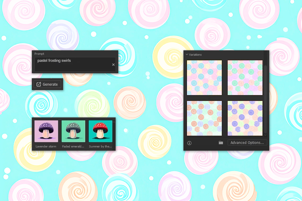 generative shape fill in adobe illustrator