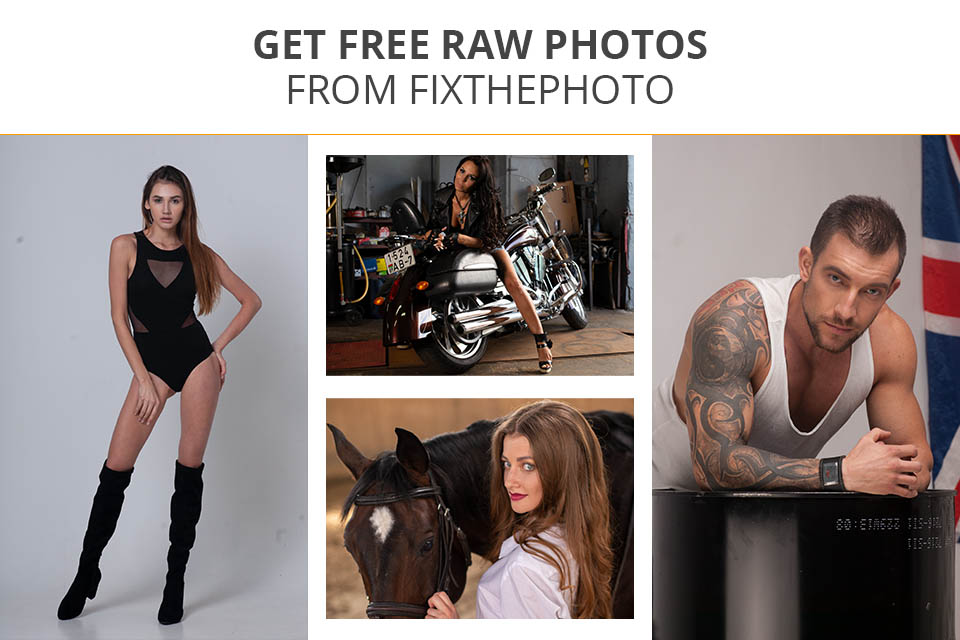 get free raw photos from fixthephoto