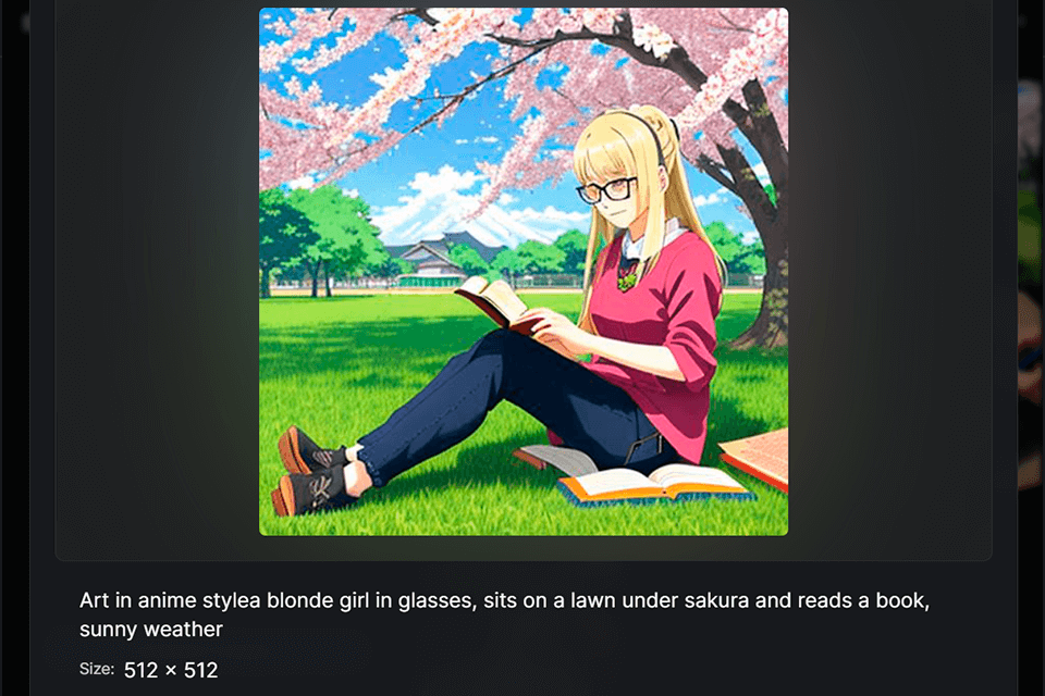 getming ai anime generator workspace