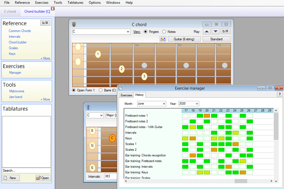 gfsoftware music and audio applications guitar and bass