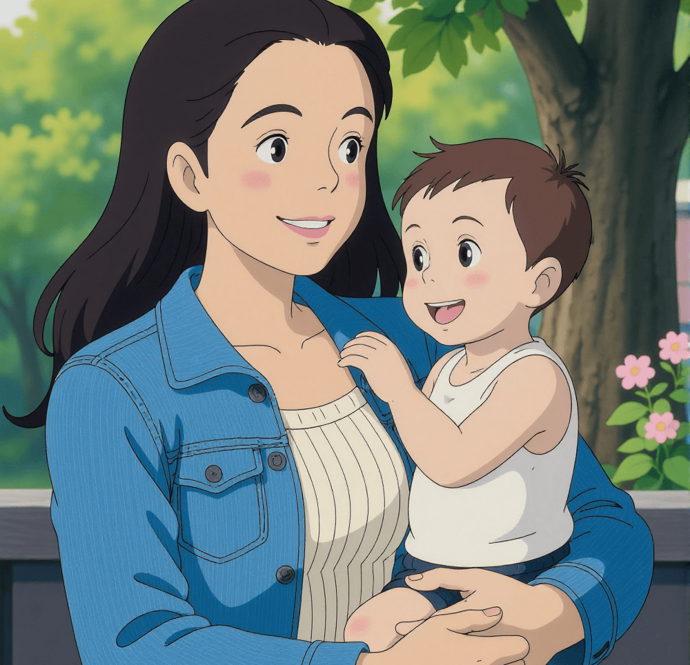 ghibli style for couples and griends