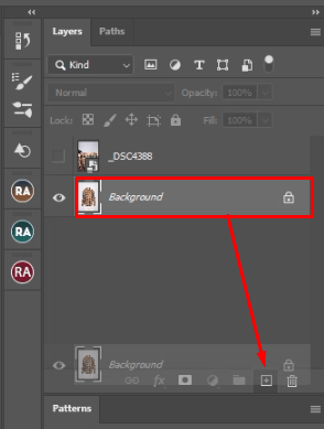 ghost mannequin duplicate the main layer