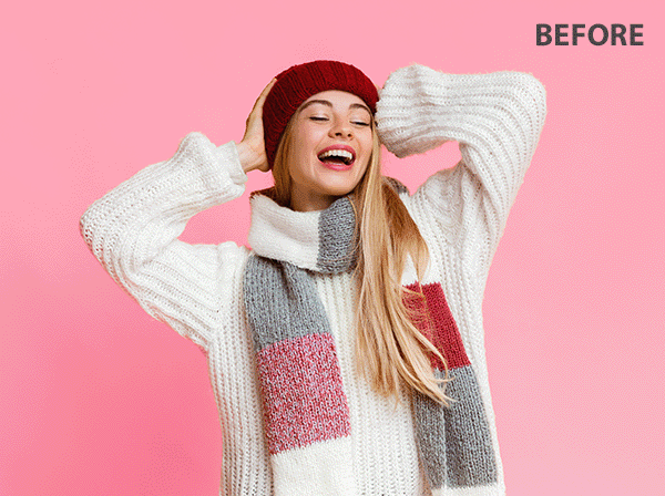 christmas background app before after