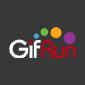 gifrun youtube to gif maker logo