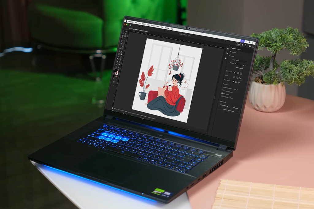 gigabyte aorus master 16 laptop for illustrator