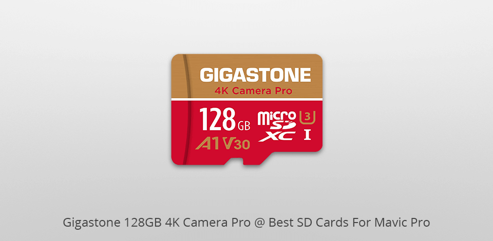 gigastone 128gb 4k camera pro sd card for mavic pro