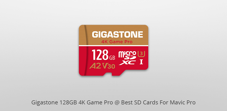 gigastone 128gb 4k game pro sd card for mavic pro