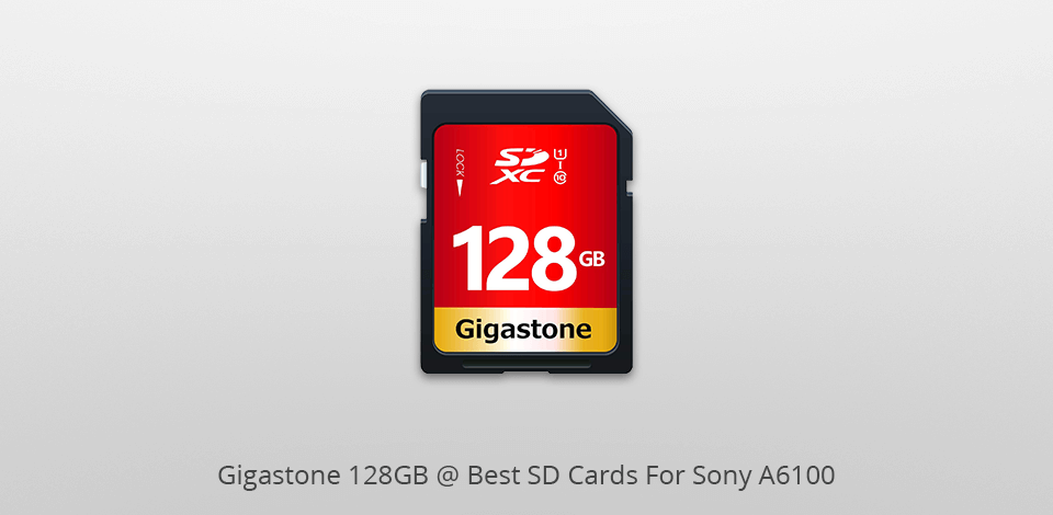 gigastone 128gb sd card for sony a6100