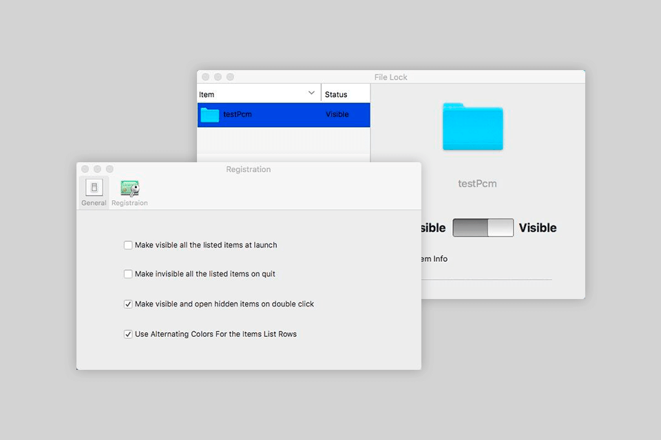 gilisoft file lock for mac interface