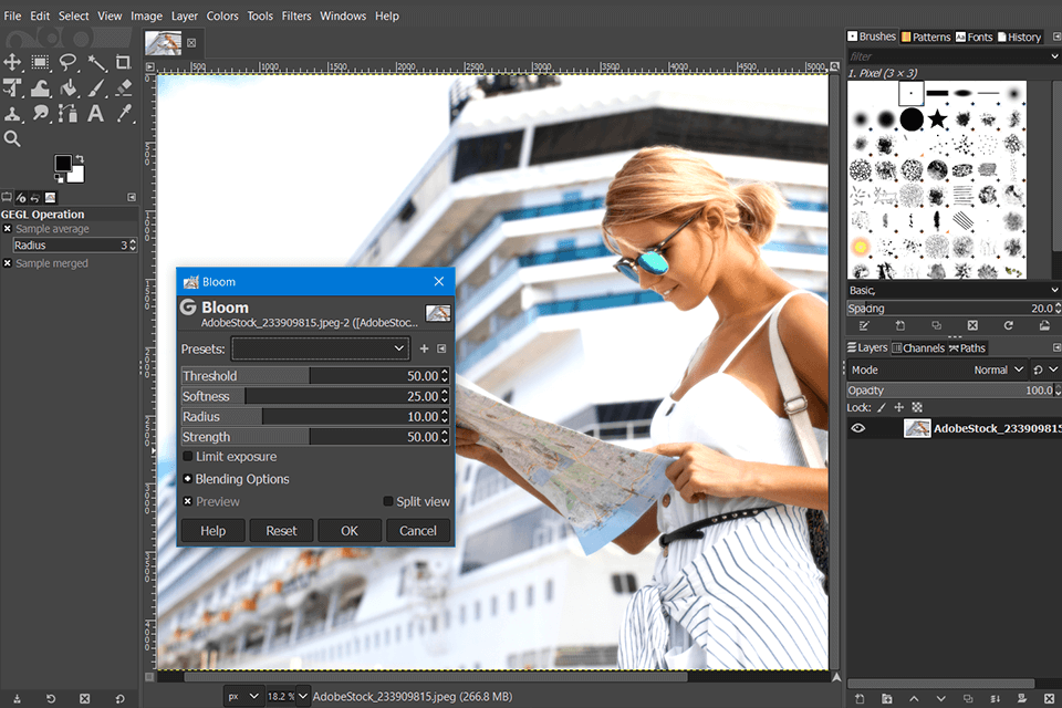 gimp بديل لمحسن الصور dvdfab