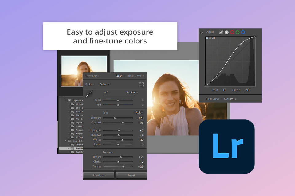 lightroom interface