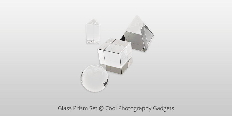 glass prism set cool photography gadgets