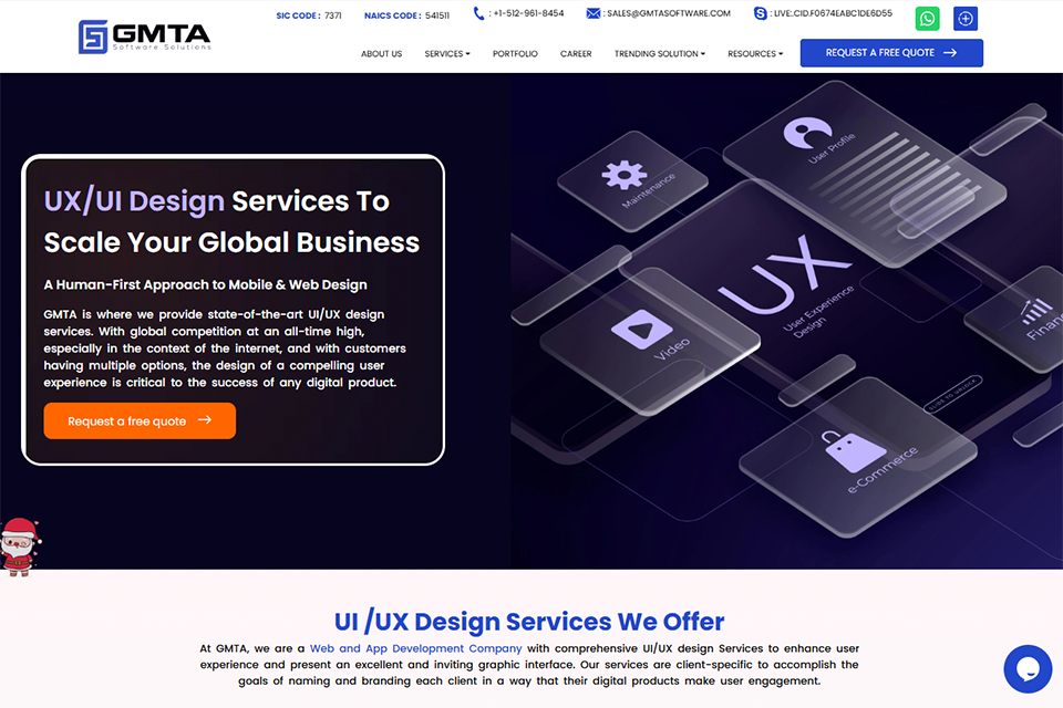 gmtasoftware ui ux design agency