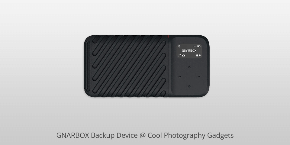 gnarbox backup device cool photography gadgets