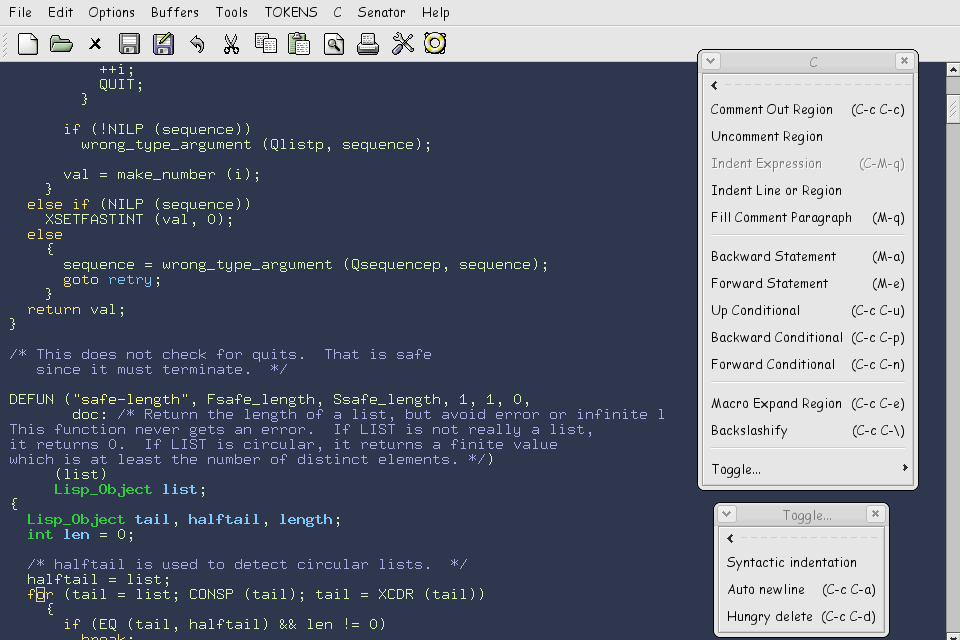 Emacs linux что это