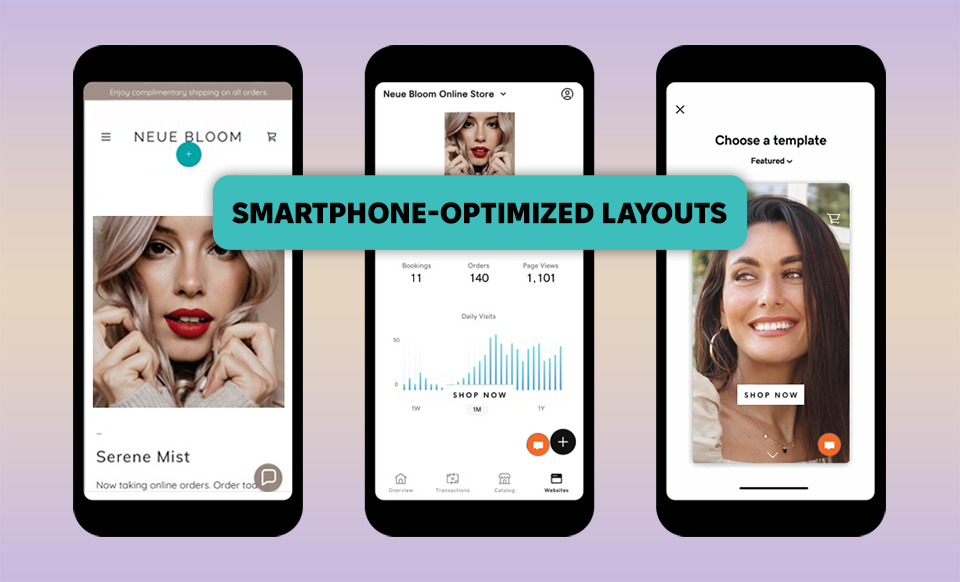 godaddy squarespace alternative interface
