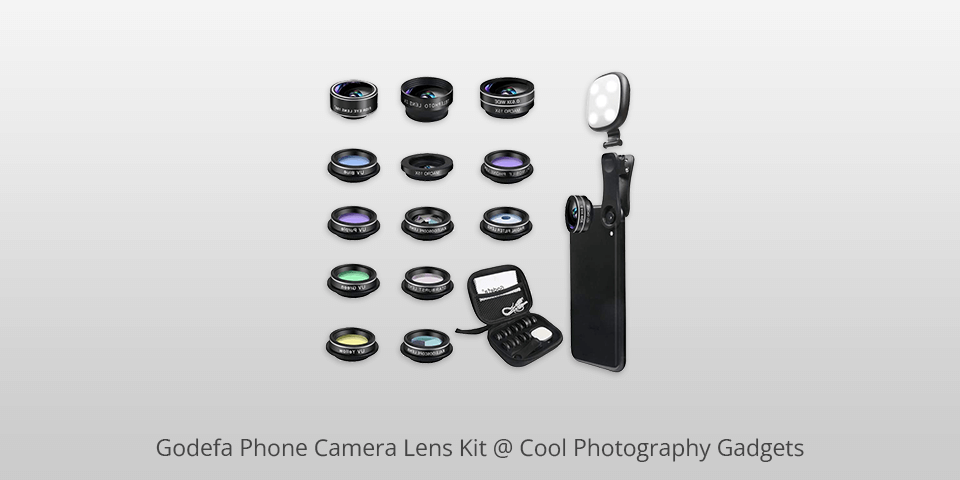 godefa phone camera lens kit cool photography gadgets