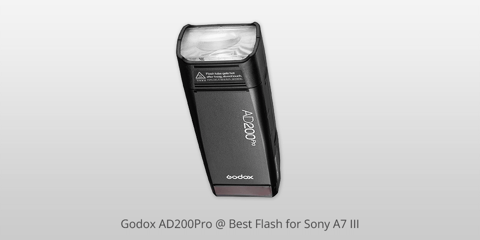 godox ad200pro flash for sony a7 iii