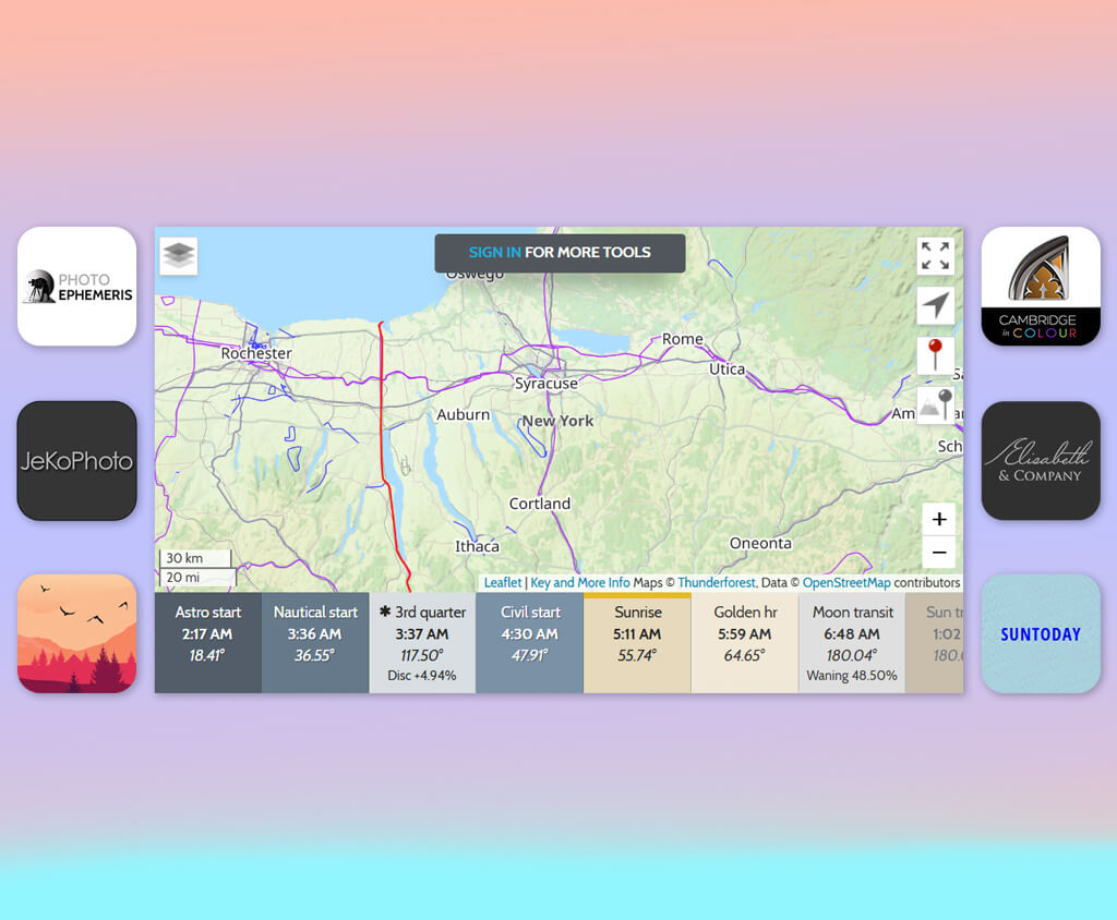 golden hour calculator cover