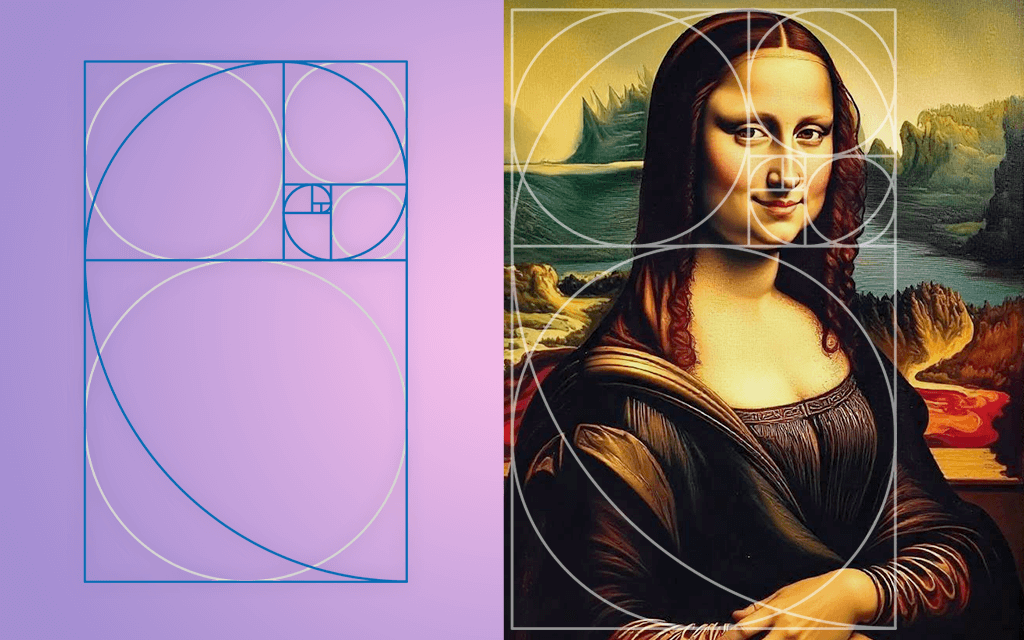 golden ratio mona lisa example