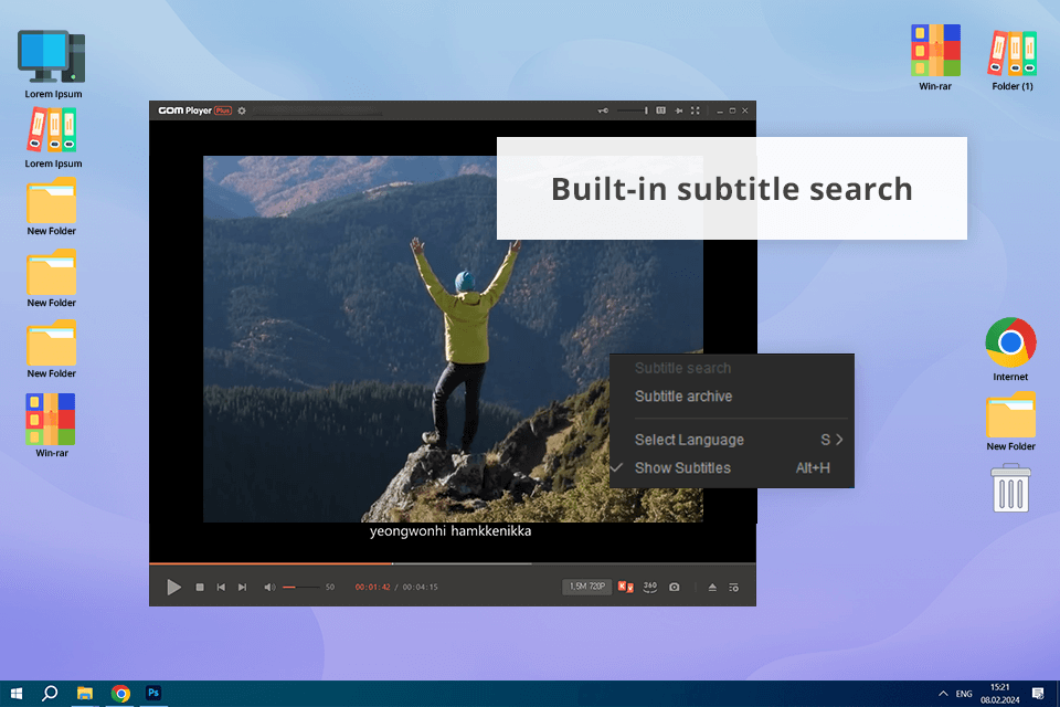 gom slow motion video player