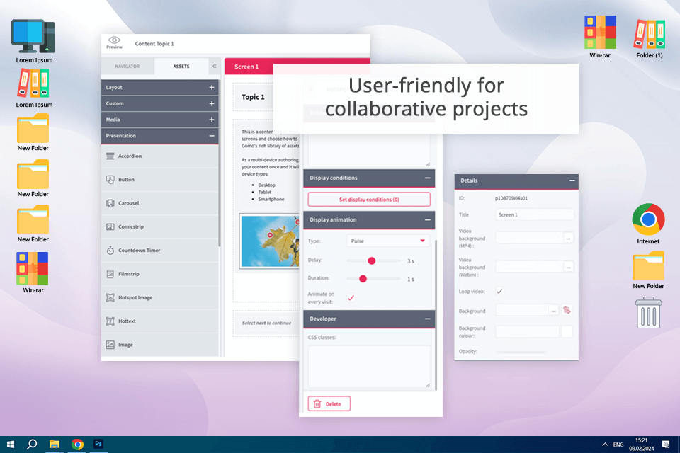 gomo adobe captivate alternative