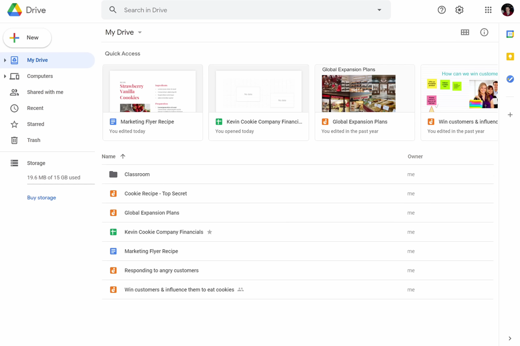 google drive group collaboration tool for college