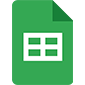 google sheets kostenloser zeitplaner logo