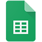 google sheets logo