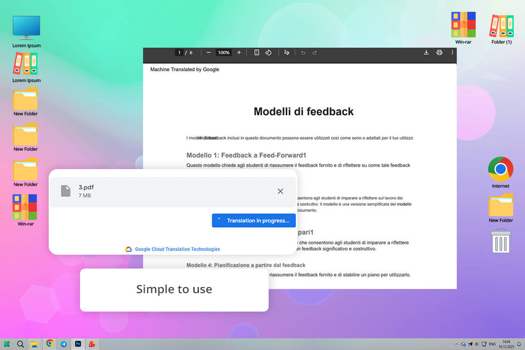 google translate online pdf translator