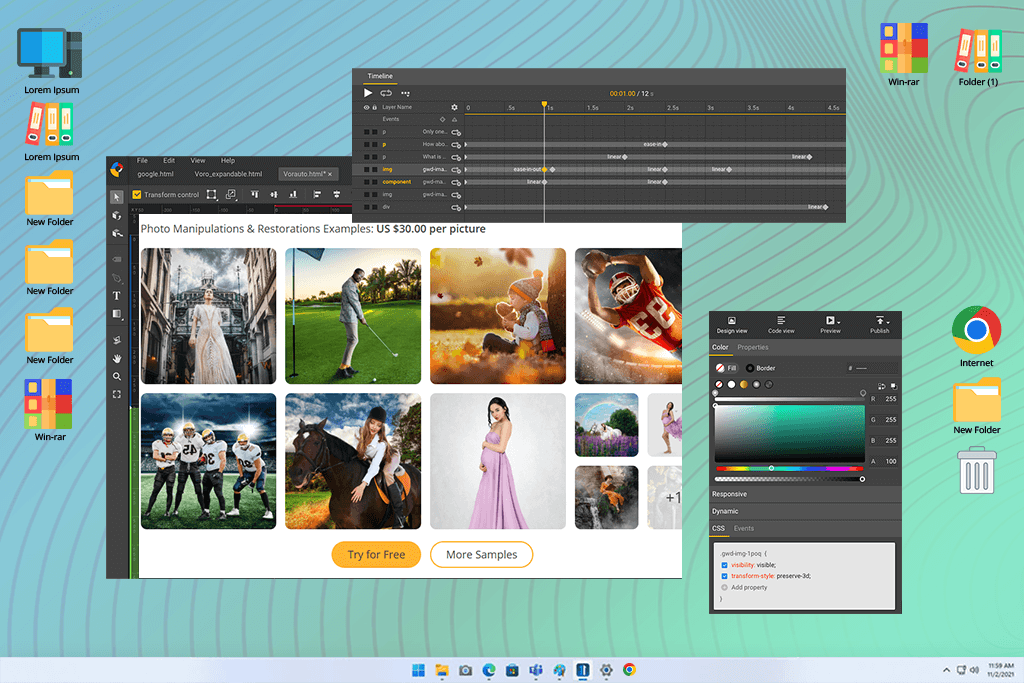 google web designer web design software