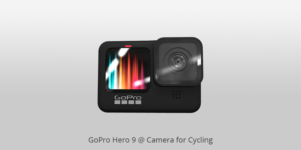 gopro hero 9 black camera for cycling