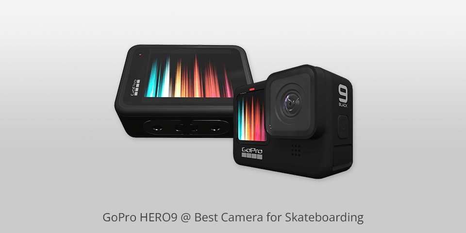 gopro hero9 black camera for skateboarding